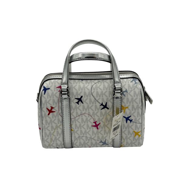 RETAIL $428 Michael Kors Jet Set Travel Small Duffle Crossbody Bag*NWTS - Picture 1 of 12